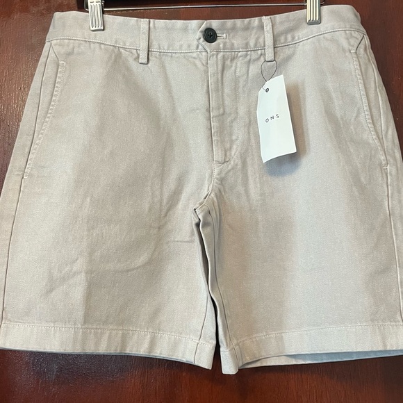 Men’s ONS 100% Cotton Flint Gray Shorts